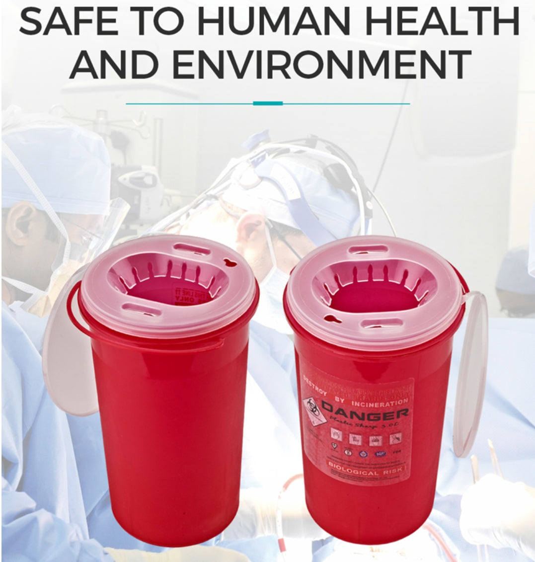 Disposable round 3.0L Sharps Container, 993840 – Beauty, Chiropractice ...