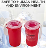 Disposable round 3.0L Sharps Container, 993840