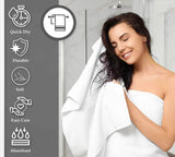 NuMedical Commercial Bath Towel, 70x140cm, 1piece per bag, white, 997244