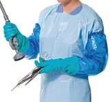 NuMedical Sleeve Glove, Hand and Arm Protection, Nitrile Glove w/cotton lined + Soft Plastic Sleeve, 1pair/bag 50bags/cs, 990077-Small / 990078-Medium / 9900083-Large / 990085-XLarge