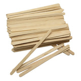Disposable Wooden Wax Sticks, Small, 140mm L x 6mm W, Non-Sterile, 100/box, 993757