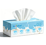 NuMedical Cloud Touch Lotion Ultra Soft Facial Tissues, Hypoallergenic, Plant-based Materials, Clean Gentle Baby Essentials, 150Tissues Per Box, 3-Ply, Size:220mm x 180mm, 992706