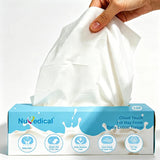 NuMedical Cloud Touch Lotion Ultra Soft Facial Tissues, Hypoallergenic, Plant-based Materials, Clean Gentle Baby Essentials, 150Tissues Per Box, 3-Ply, Size:220mm x 180mm, 992706