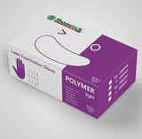 NuMedical Polymer LIGHT, Latex Exam Gloves Powder Free, 100pcs/bx, Bx Size(cm): 21 L x12 W x 7.5 H, 990048 - 990051