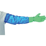 NuMedical Sleeve Glove, Hand and Arm Protection, Nitrile Glove w/cotton lined + Soft Plastic Sleeve, 1pair/bag 50bags/cs, 990077-Small / 990078-Medium / 9900083-Large / 990085-XLarge