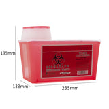 Waste & Sharps Container, 993834, 3800ml, 195x235x133mm